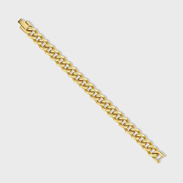 CUBAN LINK BRACELET (GOLD) - 12MM
