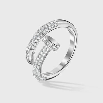 NAIL RING (SILVER)