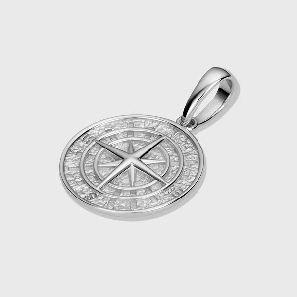 COMPASS PENDANT (SILVER)