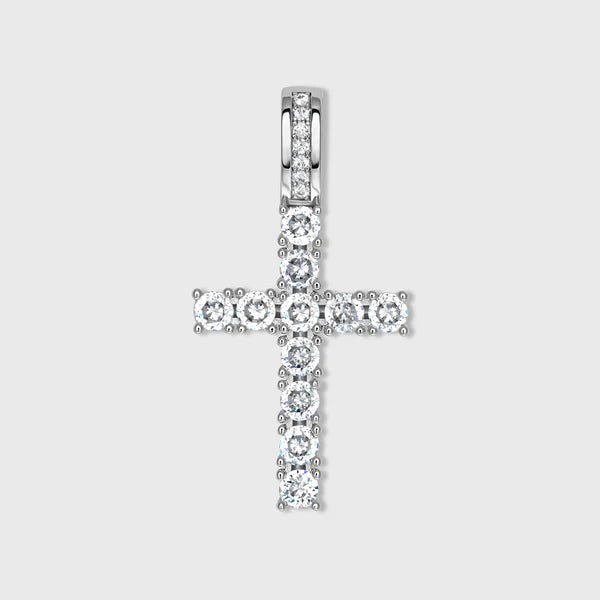 SMALL CROSS PENDANT (SILVER)