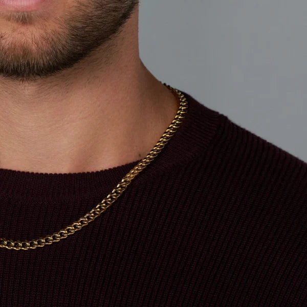 CUBAN LINK CHAIN (GOLD) - 5MM