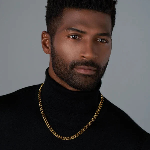 CUBAN LINK CHAIN (GOLD) - 8MM