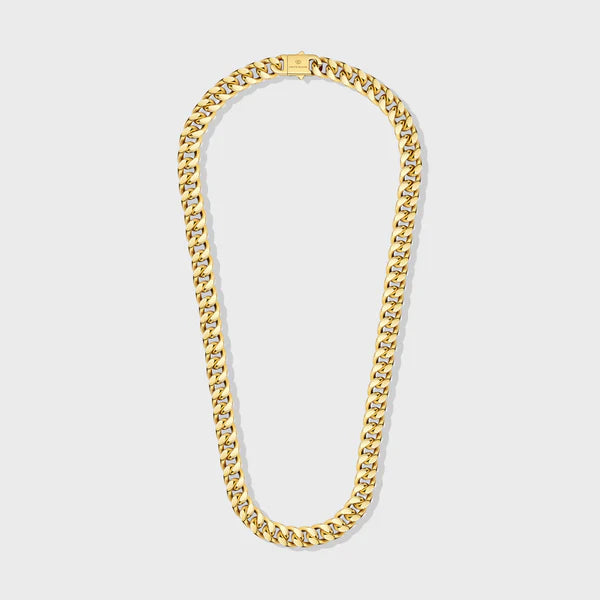 CUBAN LINK CHAIN (GOLD) - 12MM