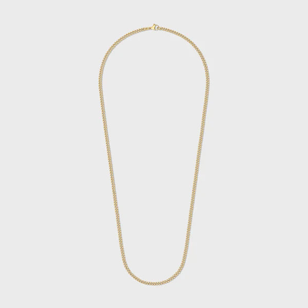 MICRO CUBAN LINK CHAIN (GOLD)