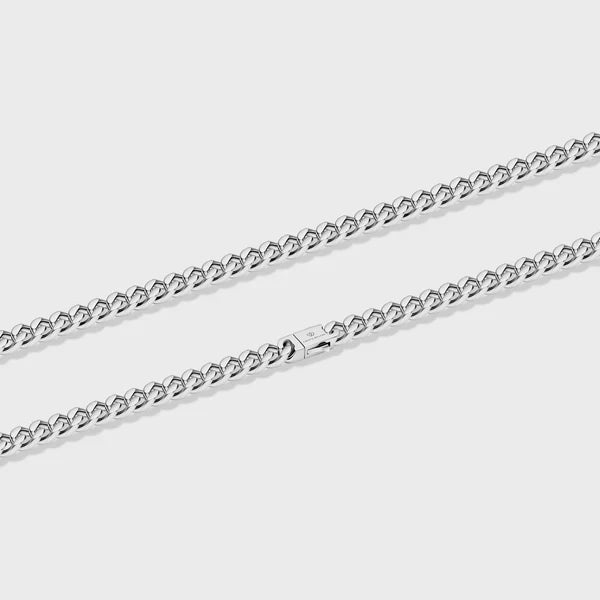 CUBAN LINK CHAIN (SILVER) - 5MM