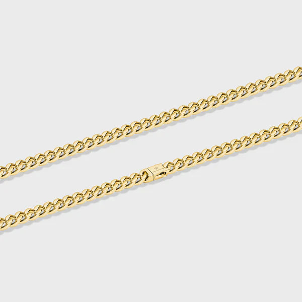 CUBAN LINK CHAIN (GOLD) - 5MM
