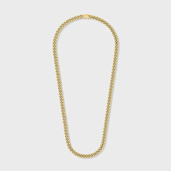 CUBAN LINK CHAIN (GOLD) - 5MM