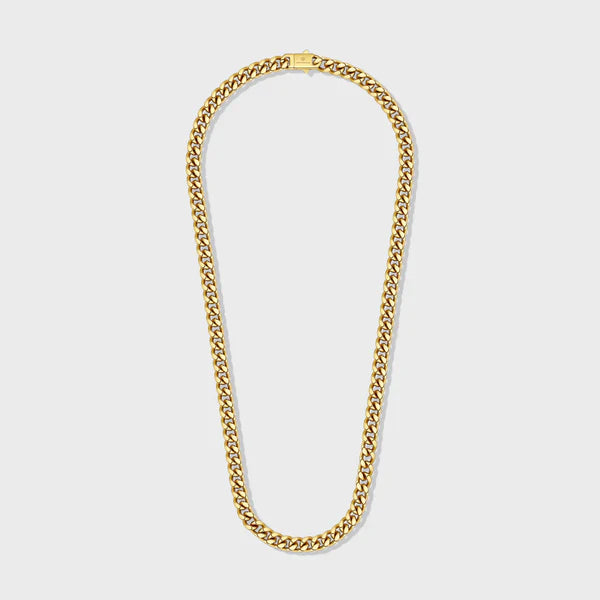 CUBAN LINK CHAIN (GOLD) - 8MM