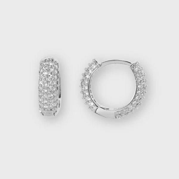 ETERNITY EARRINGS (SILVER)