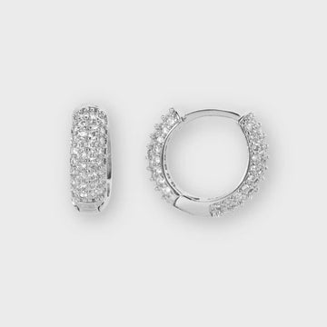 ETERNITY EARRINGS (SILVER)