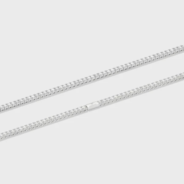 WOMEN'S TENNIS CHAIN (SILVER) - 3MM