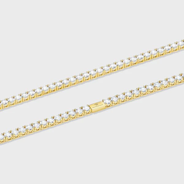 WOMEN'S TENNIS CHAIN (GOLD) - 5MM