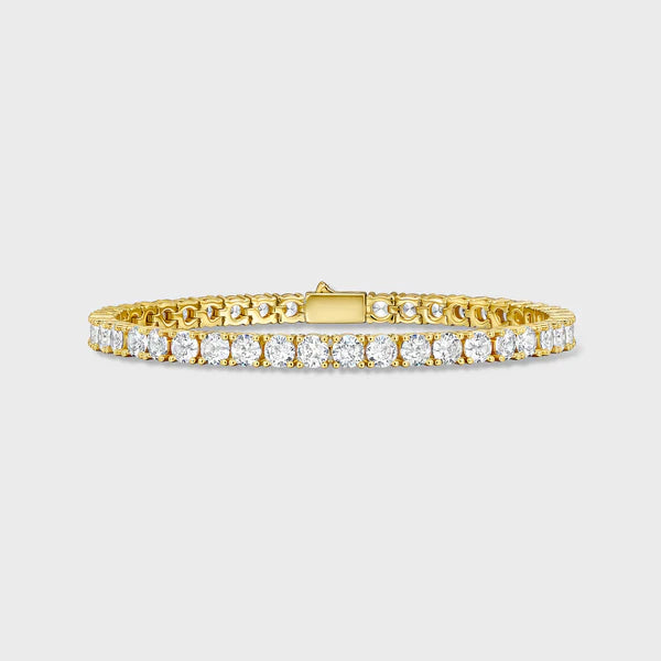 TENNIS BRACELET (GOLD) - 5MM