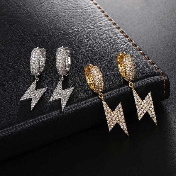 WOMEN FULGUR EARRINGS (GOLD)