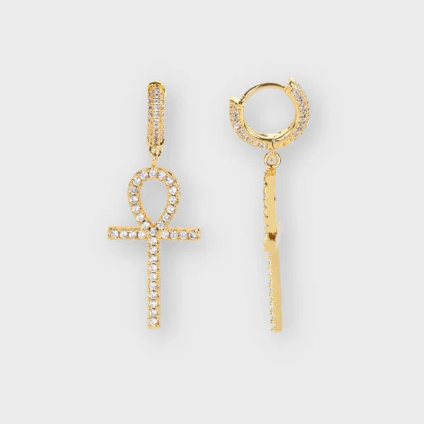 ANKH EARRINGS (GOLD)