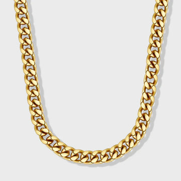 CUBAN LINK CHAIN (GOLD) - 8MM