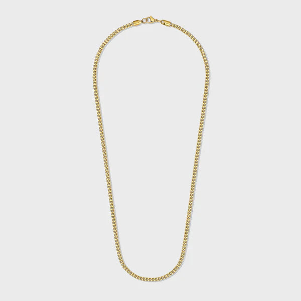WOMEN'S FRANCO CHAIN (GOLD) - 3MM