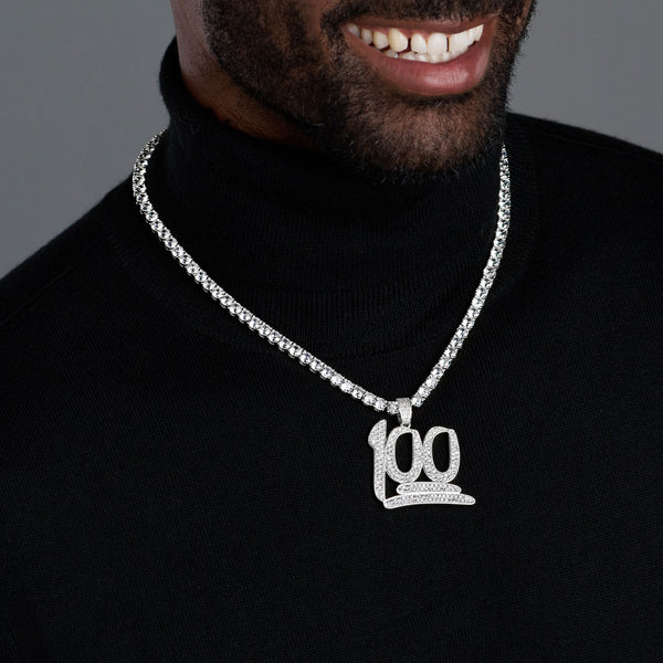 100 PENDANT (SILVER)
