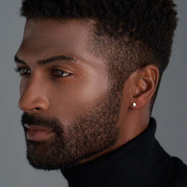 CLASSIC STUD EARRINGS (SILVER)