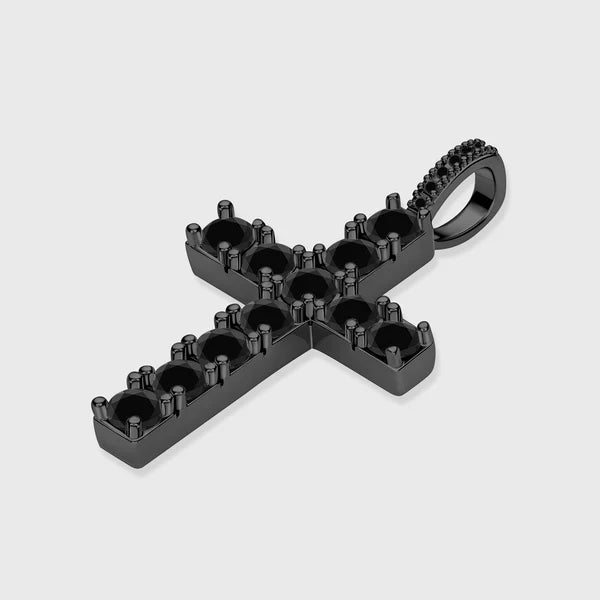 CROSS PENDANT (BLACK)