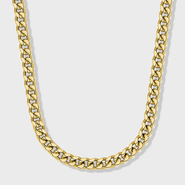 CUBAN LINK CHAIN (GOLD) - 5MM